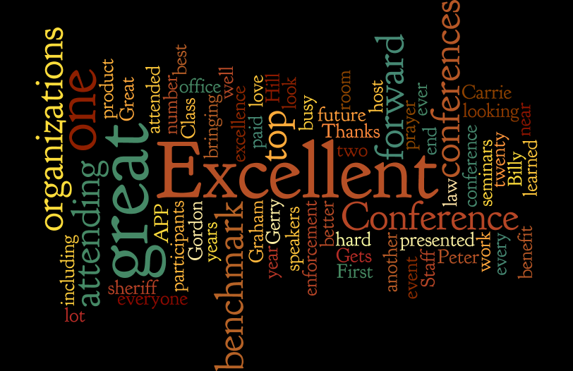 AmerJail's tweet photo. Just a few words about our recent Conference &amp; Jail Expo. What do you say? #Americanjail http://t.co/qs3vemaZUO