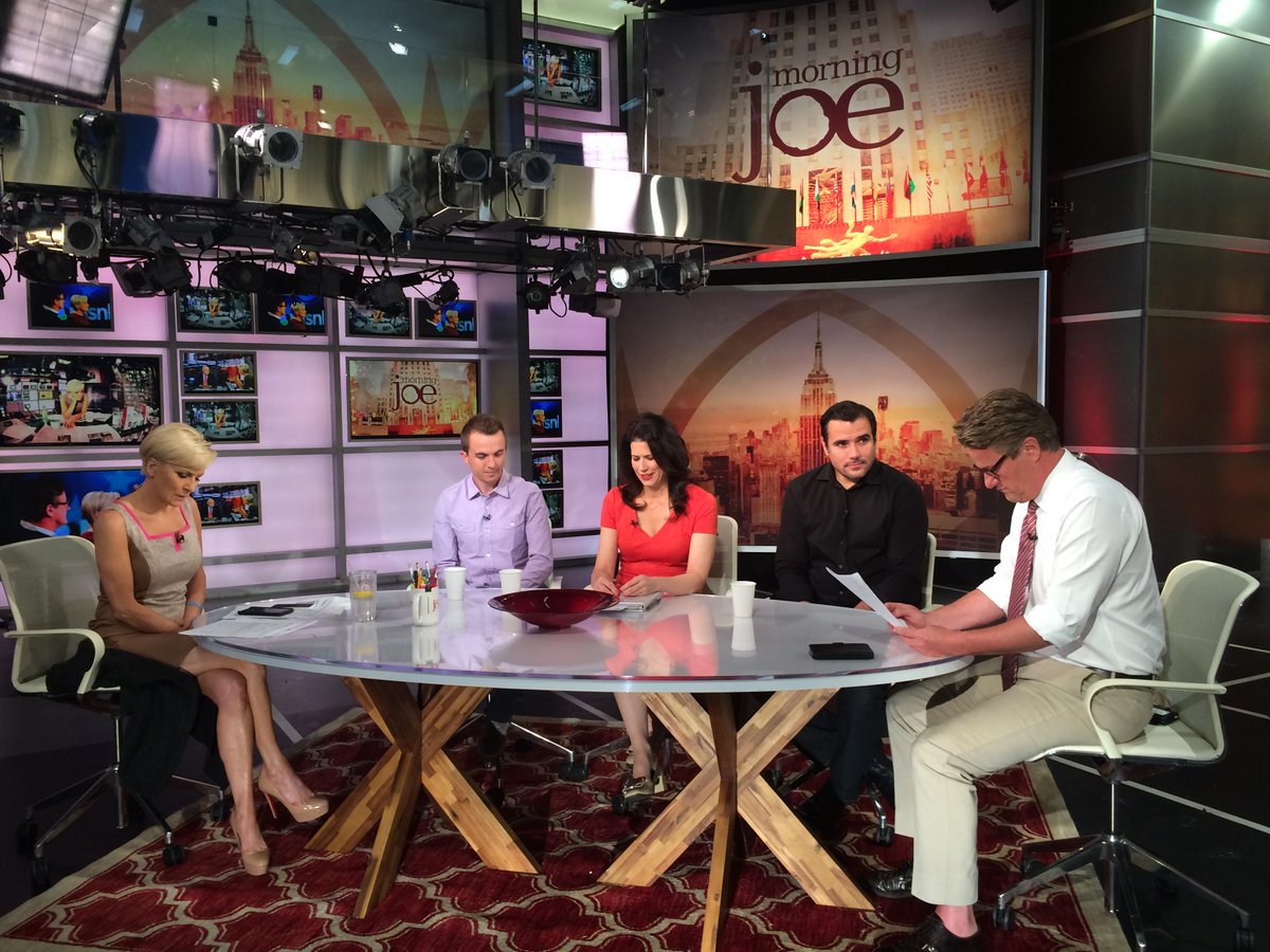 SupportAFF's tweet photo. #FrankieGoes2NYC wraps up w/ @Morning_Joe, @maffyfitz & #TWILDM's Jayson Floyd. #FrankieGoes2Washington @frankiemuniz http://t.co/M0QM4isCfN