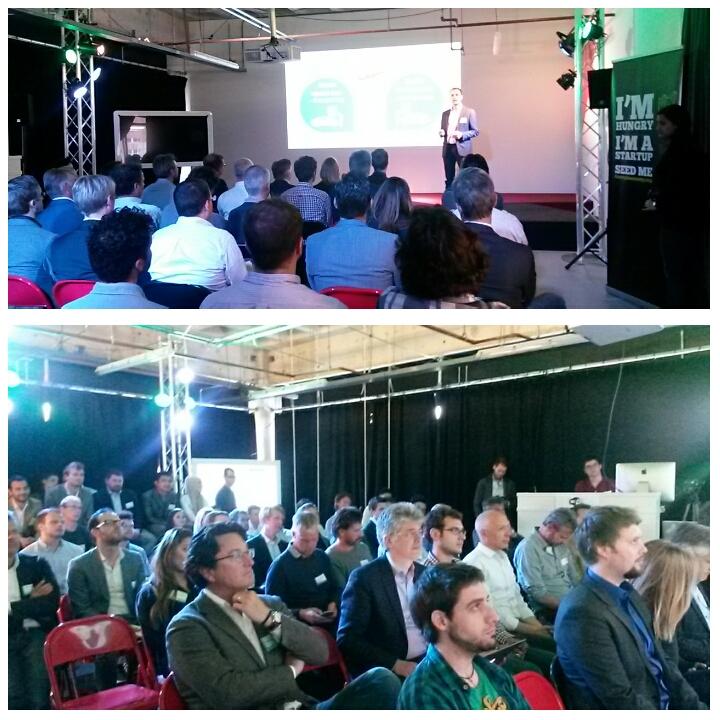 sbcSustain's tweet photo. Good luck #sbcSmartCity #startups! First one to pitch to the #investors is @carnomise ! Earn money while traveling. http://t.co/MR9o7HcYAW