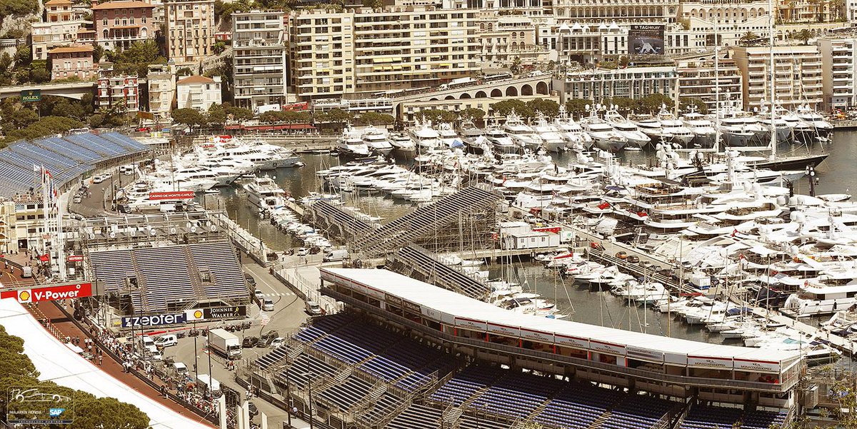 McLarenF1's tweet image. Just 260.52km and 78 laps, Monaco's race distance is the shortest on the #F1 calendar. #PerfectlyFormed #SAPRaceSmart