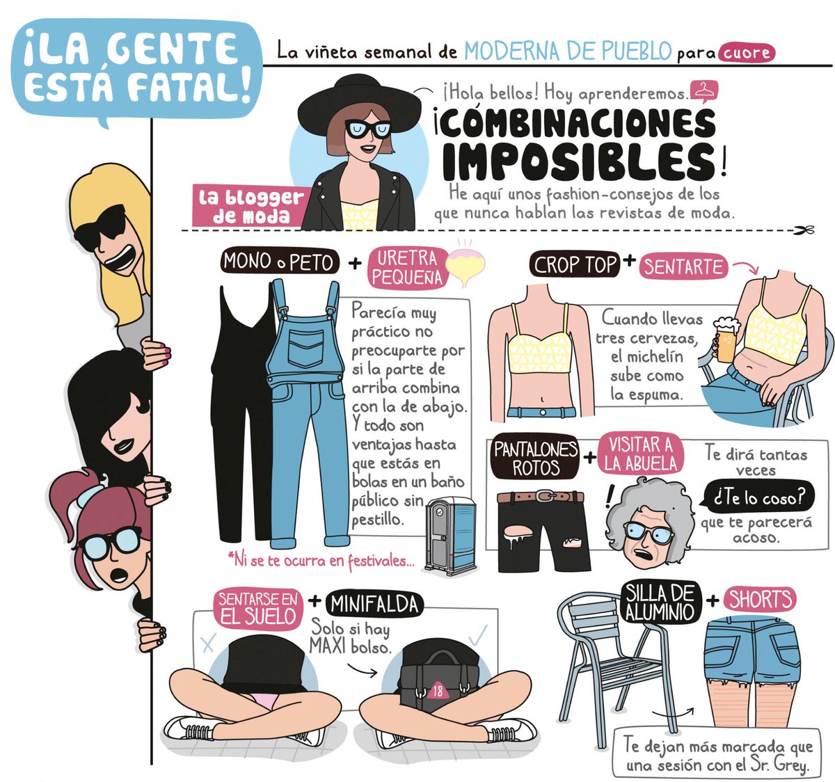 cuore's tweet photo. ¡Combinaciones imposibles!@ModernaDePueblo te da unos fashion-consejos http://t.co/MM7CggU40i