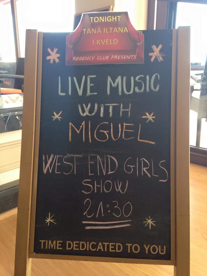 RegencyResorts's tweet photo. Tonight we have live music with Miguel and the West End Girls show at 21:30. Enjoy! #tenerife #regencyresorts http://t.co/R2z3JJcmtv