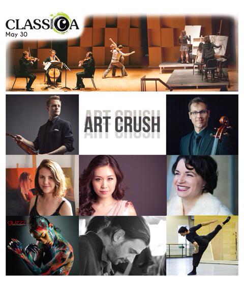 Concert Saint-Lambert, ART CRUSH! <a href="/LeCourrierDuSud/">Le Courrier du Sud</a> @SaintLambertQc classique, ballerines, artistes