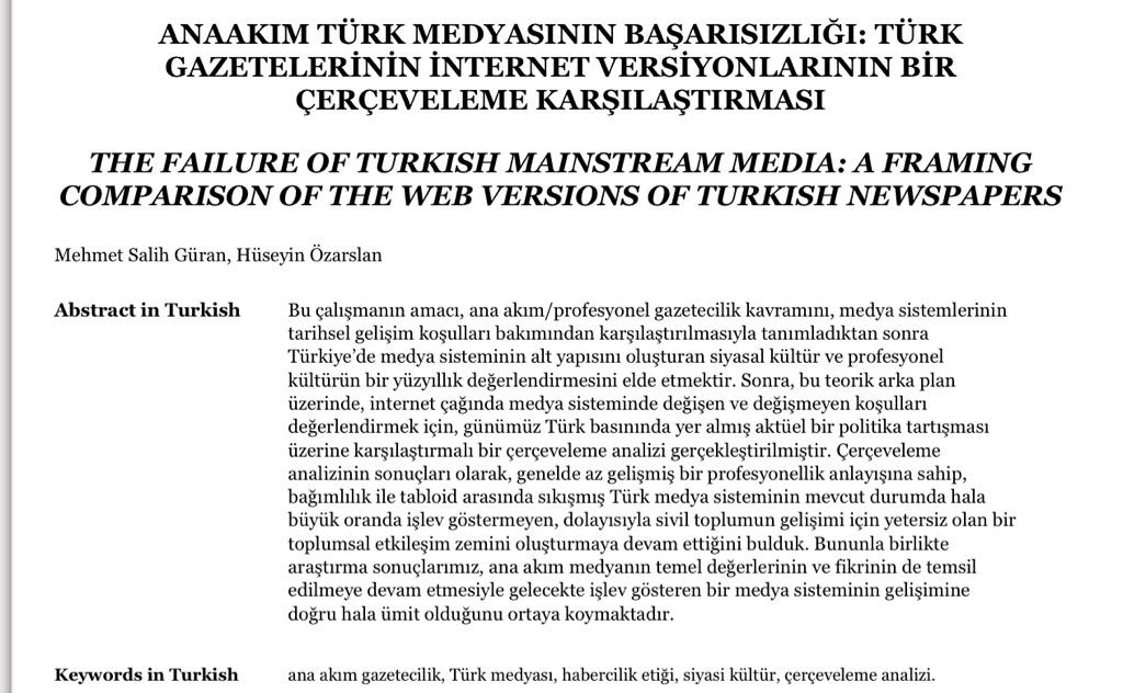 Anaakım Türk Medyadının Başarısızlığı.... ajit-e.org/download_pdf.p… #makale #internet #akademi #araştırma #karşılaştırma