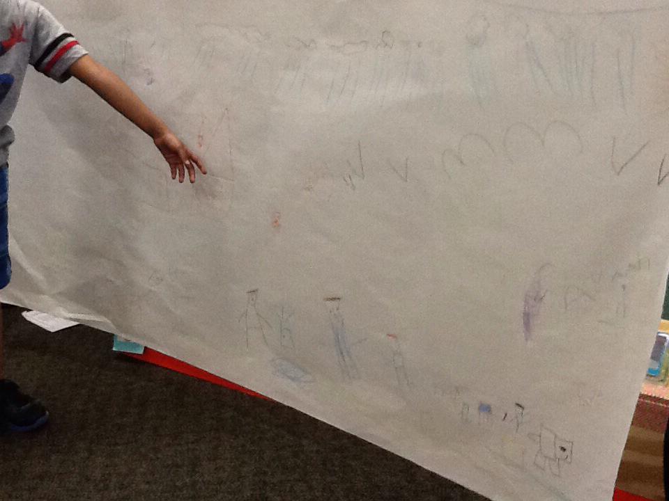 SheehanShares's tweet photo. Preschool students sharing their collaborative #mindcraft illustration! #eduamazing #YatesMillES http://t.co/kK5pjjiL1B
