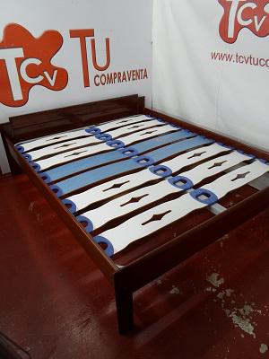 TCVTuCompravent's tweet image. Estructura de cama madera con somier 150x190 cm. 70€ tcvtucompraventa.com/mobiliario-hog…