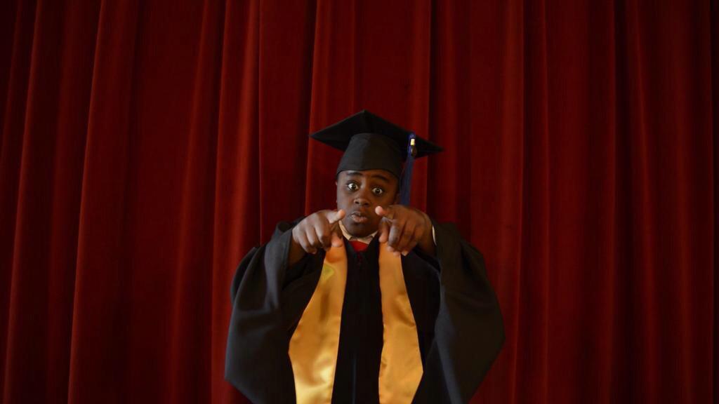 NCStateSeniors's tweet photo. #NCState15 a message from Kid President: https://t.co/6NbSSd6EWA "Be your own Beyoncé" http://t.co/icGFrD61cJ