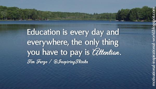 CheckPointCares's tweet image. RT @InspiringThinkn: Education is every day and everywhere ..... ~ @alphabetsuccess