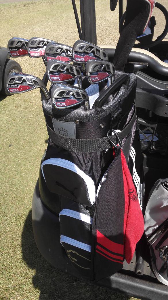 Thank you <a href="/PUMASouthAfrica/">PUMA South Africa</a>  for the awesome clubs and bag . definitely playing more golf ...
