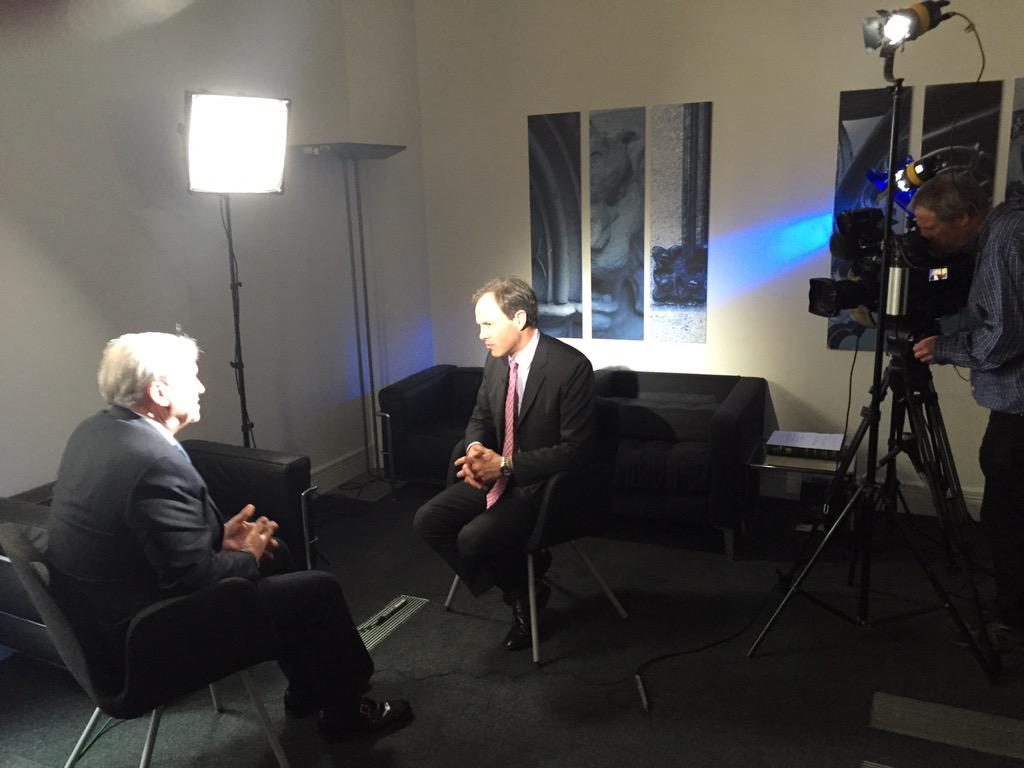 Mark_Hadley's tweet photo. .@CBItweets Sir Mike Rake tells @tombradby being inside a reformed EU is critical to investment and growth in the UK http://t.co/49LFWuRN3x