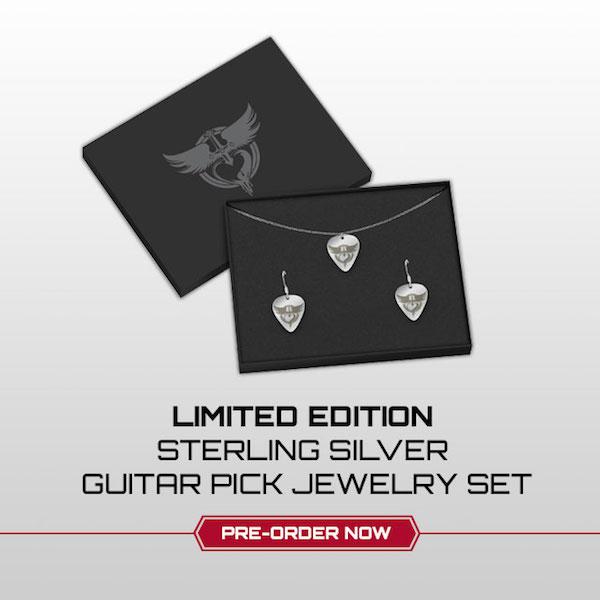 Only 48 hours left to pre-order this limited edition sterling silver earring and pendant set preorder.bonjovi.com
