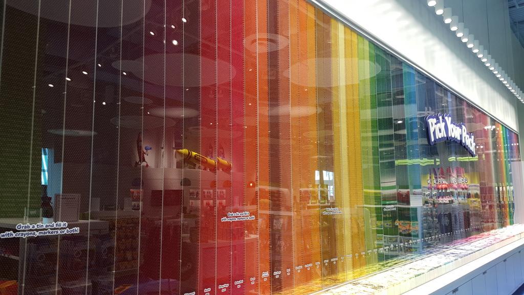Brentd86's tweet photo. The #pickYOURpack wall @visitcrayolaORL #Orlando #newattraction #PixelsAtTheParks http://t.co/IXo0aqUwZu