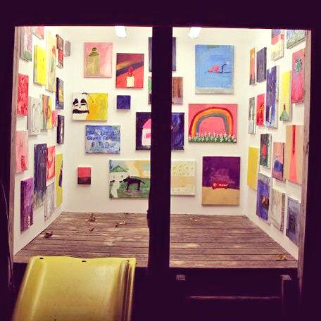 ultra_optimism's tweet photo. BAD DAY / BAD WAY by Casey VanHecke at Best Friends Gallery (in a tree house) http://t.co/XwLydAeB8D
