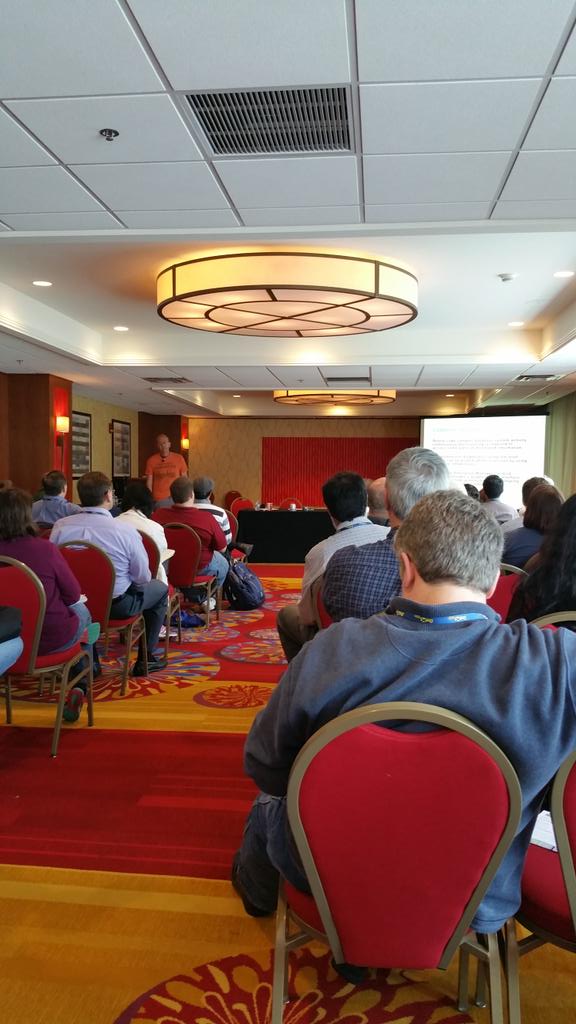 mbobak's tweet photo. Listening to John Hurley at GLOC15. #GLOC15 http://t.co/Owh0xW5oFX