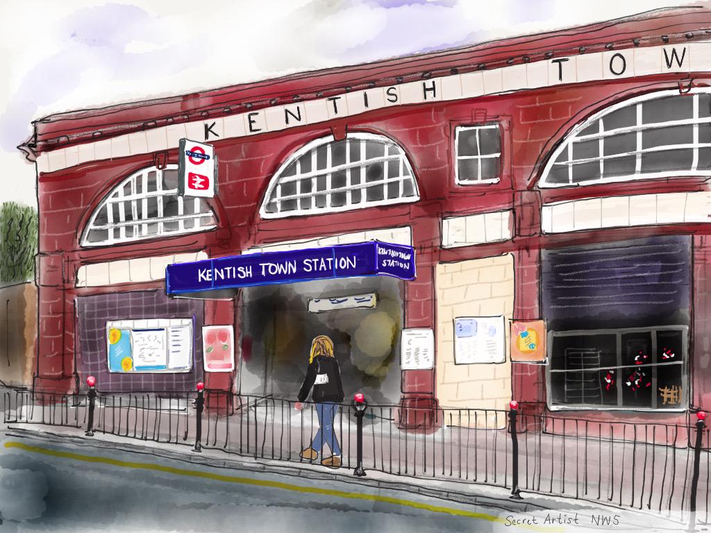 My pic of Kentish Town station #kentishtown #LondonUnderground #tubestations @TfL