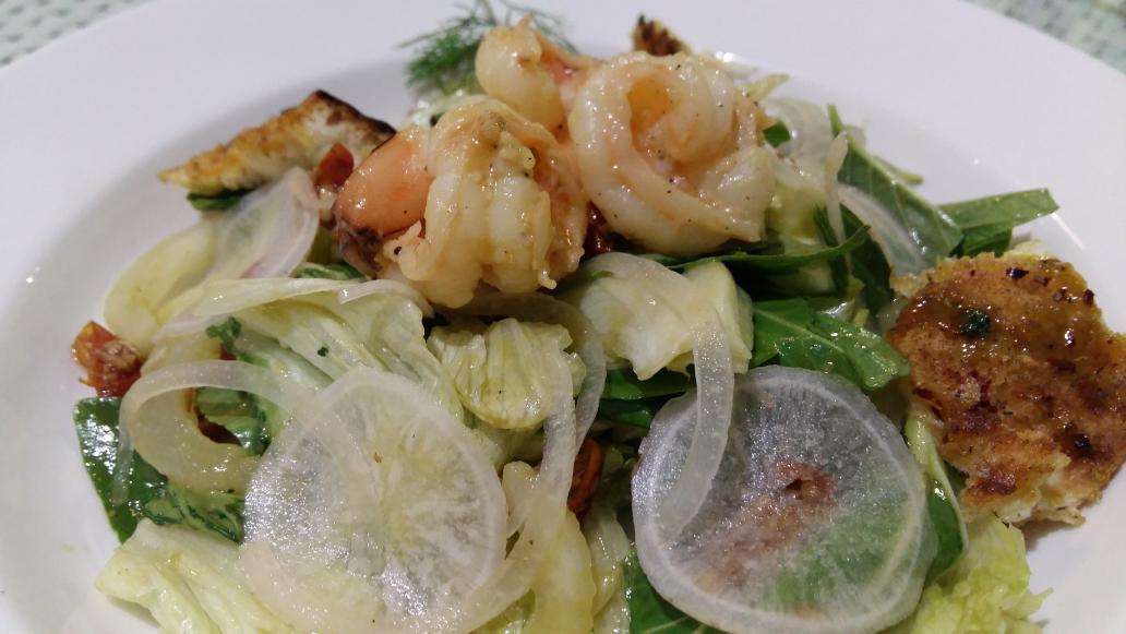 sankalpfoodie's tweet photo. #Airtel4G #Superquick #Day3 #CiGusta Madhapur Shrimp Panzanella @sonofdnation http://t.co/DYhysqXcNK