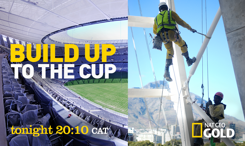 NatGeoGold's tweet image. In South Africa, architects &amp;amp; engineers worked together to build three of the most spectacular stadiums in the world.