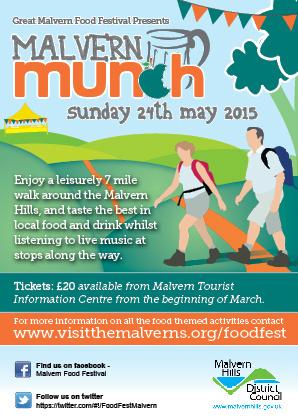 Are you a #MalvernMuncher Grab the last tickets from @malverntic today #eatdrinkwalktalk #malvernfoodfest 7 mile walk