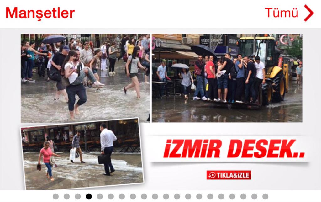SavciSayan's tweet photo. Boşver Türkiye'yi sen İzmir'i uçur... http://t.co/5c8YpHDTDm