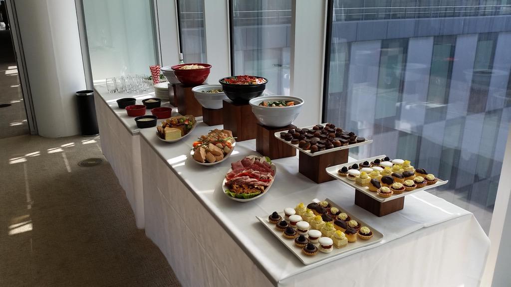 CompassGroupIRL's tweet photo. Some of the fine food on display for a working lunch at Matheson #dublin #ireland http://t.co/hDGhKbLKtW