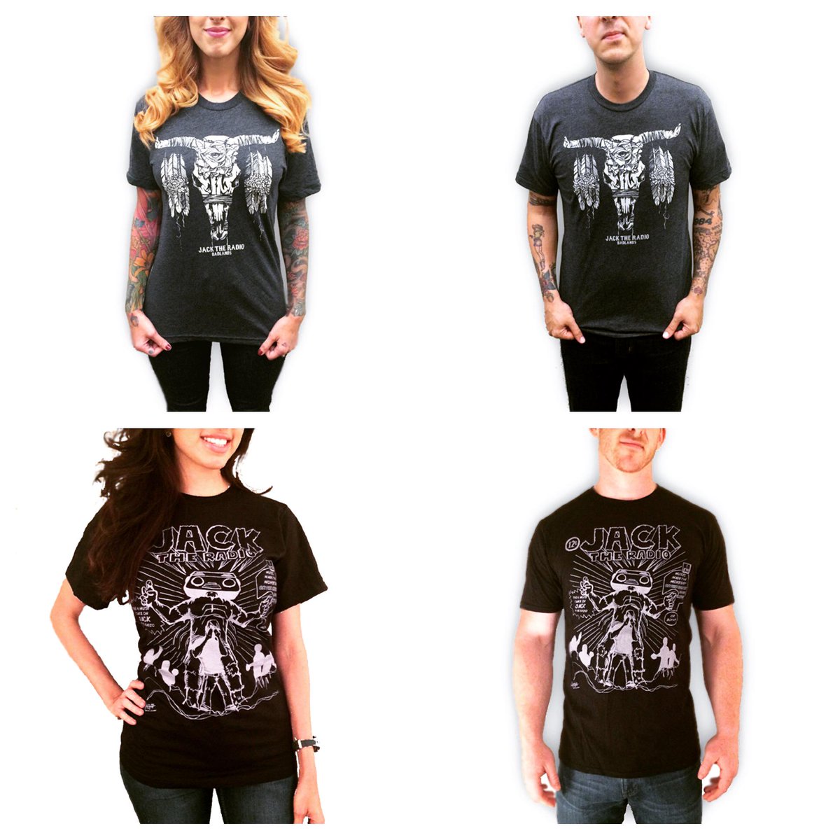 JacktheRadio's tweet photo. Online store now up! http://t.co/pOJzBP4Q5I #tshirts
HUGE thx to our models @USAquarium @MargauxEleanor @team_corbin http://t.co/vXXBadBi1W