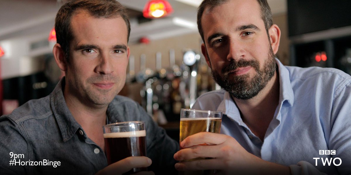 BBCTwo's tweet photo. In Horizon tonight, @DoctorChrisVT and @xandvt set out to find how drinking patterns affect our health #HorizonBinge http://t.co/MWjtUhzFAr