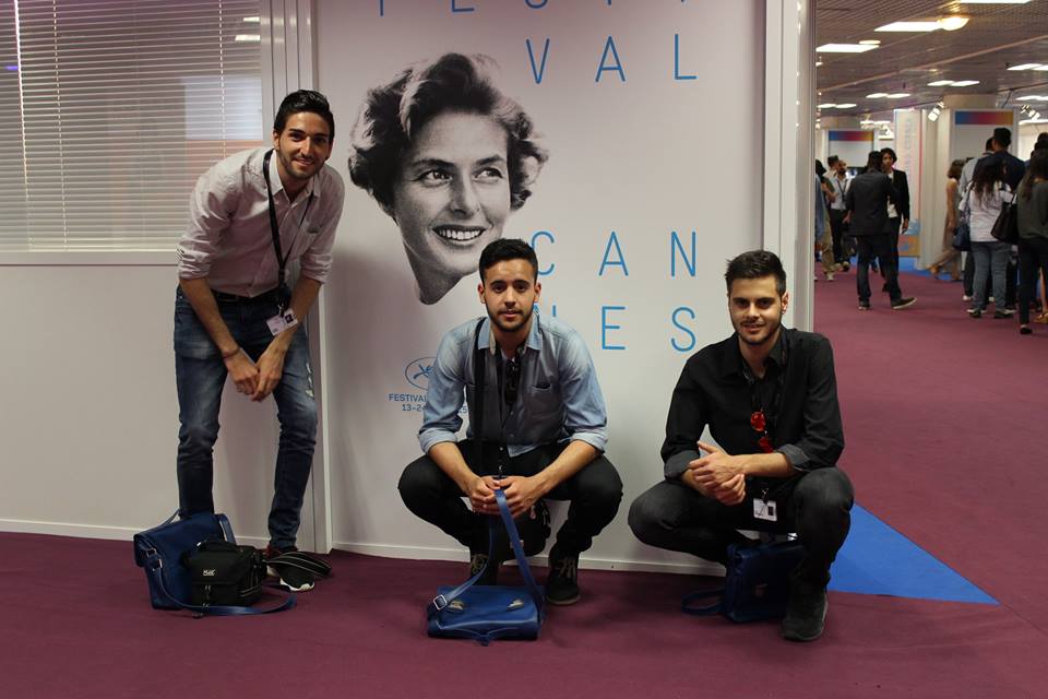 MAILUKIFILMS's tweet photo. Un día más en el @Festival_Cannes para el equipo de Carne de Gaviota @FelipeEsbe , @CristianOssorio  y @AitorAcord http://t.co/S2tm5DU4aZ