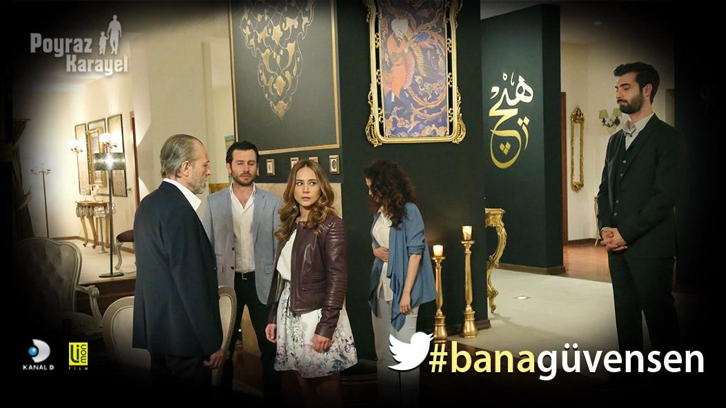 Dizimizin bu akşamki hashtagi #banagüvensen ile yorumlarınızı bekliyoruz. Yeni bölüm 20:00'de <a href="/KanalD/">Kanal D</a> 'de.@LimonFilm
