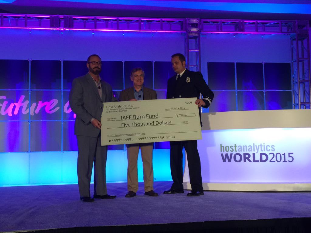 ron_baden's tweet photo. Proud to work for a company that cares. IAFF charitable foundation is an amazing cause.  #haworld Wow! http://t.co/kr8vyXab6J