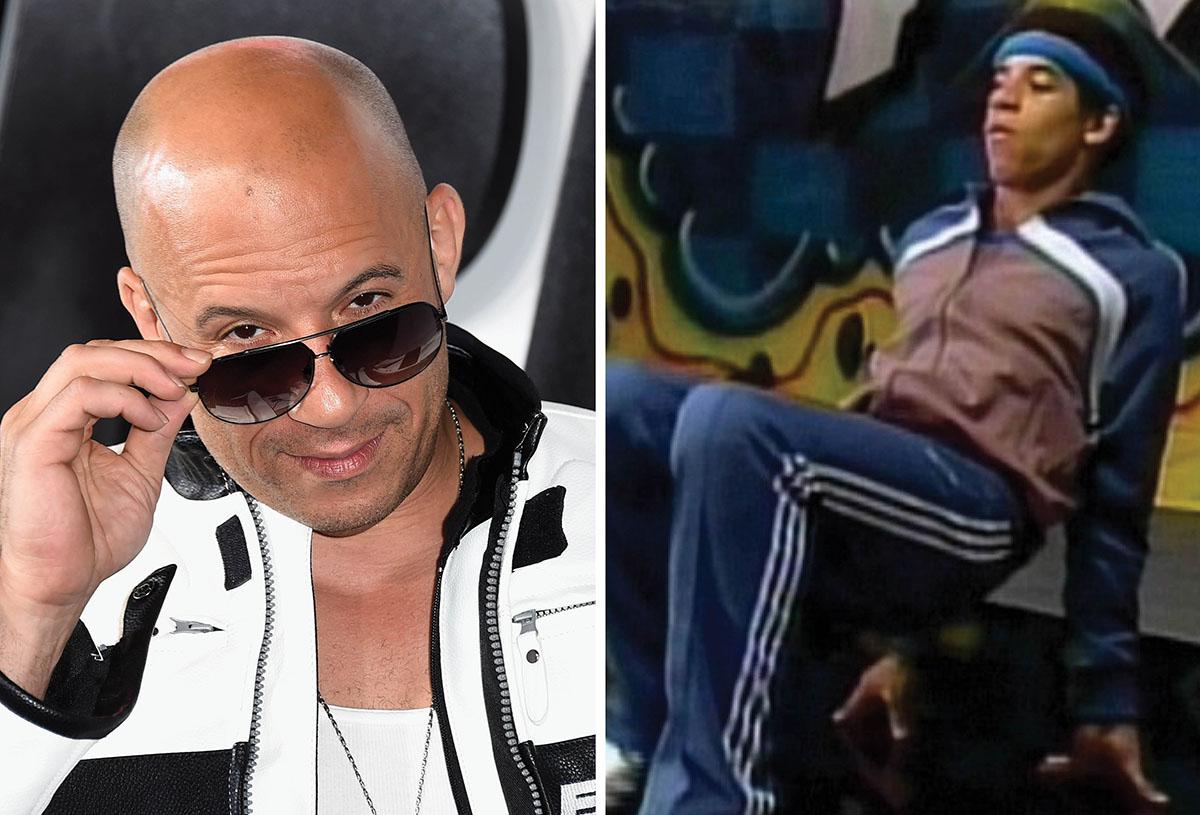 Vin Diesel anni '80 VIDEO: magro con capelli e ballando breakdance