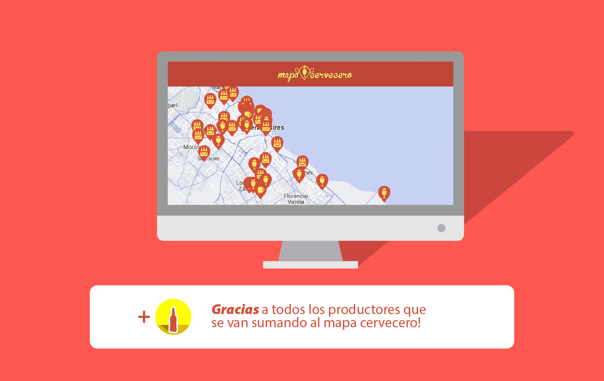 mapacervecero's tweet photo. Gracias usuarios! http://t.co/OiQgSoUjE1 esta contento con el comienzo del proyecto! #startup #diseñoweb #cerveza http://t.co/EjElX5zkA0