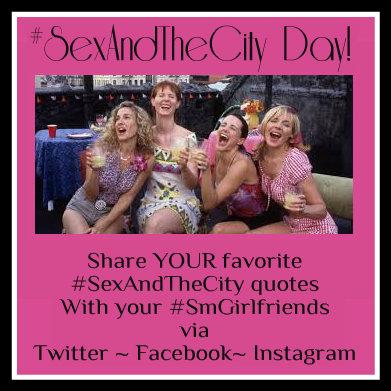 DabneyPorte's tweet photo. FUN!

It's #SexAndTheCity Day in our #SmGirlfriends Community! 

Share using BOTH tags! 

Ready? SEX? GO! GO! GO! http://t.co/YvBfWop4M3