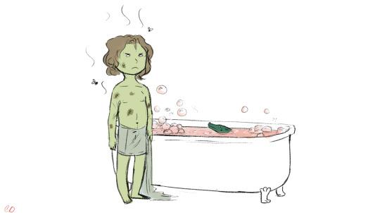 TheGoldenImp's tweet photo. @TheBelleOne Dándome un baño que no necesitaba para nada... http://t.co/9CVnu8wHTS