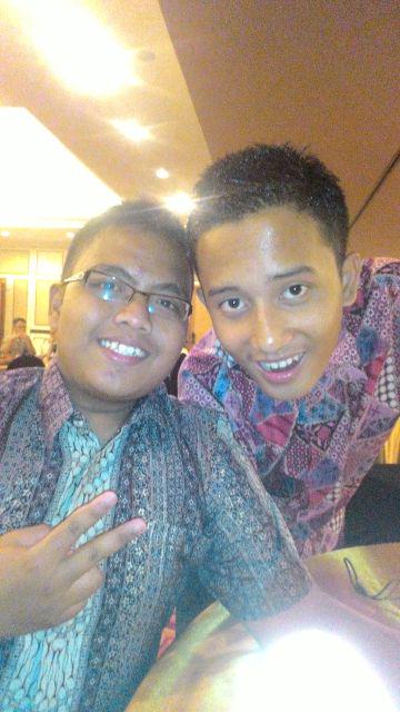 With Andika putra Muhammad acara pesta malam at Sumber Alam Garut