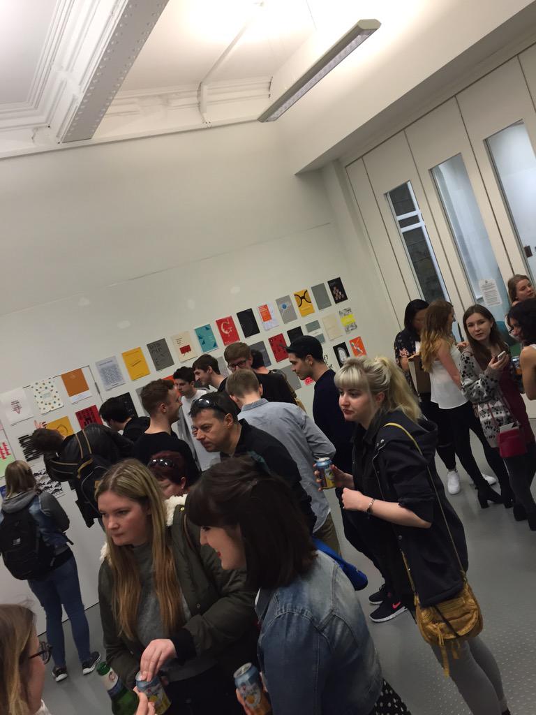 simonharr's tweet image. Already busy at the opening night of @fourfiveLCA at Leeds central library.