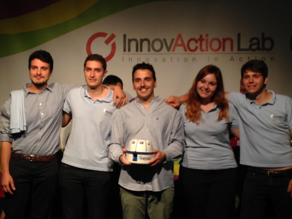 The #granfinale15 #InnovActionLab 2015 winner is MEMIO! #www2015