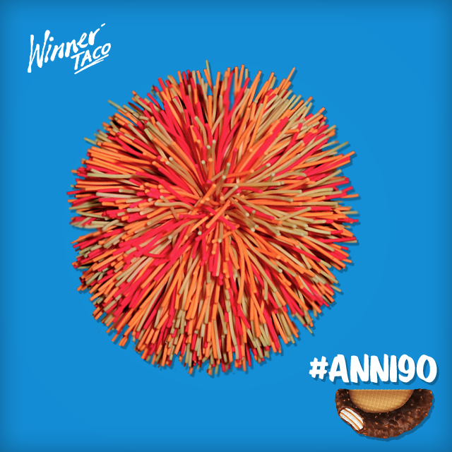 IlWinnerTaco's tweet photo. I suoi filamenti gommosi ti sono familiari? #winnertaco #anni90 http://t.co/Gnp7tWUzup