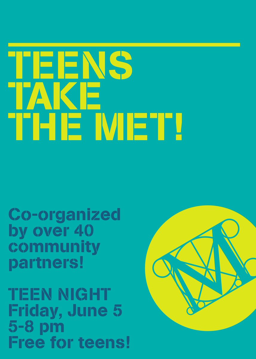 LincolnCenterEd's tweet photo. #ArtMaking #MusicPerfs #GalleryActivities #DanceParty - all this & more for #metteens @metmuseum free! Just walk in. http://t.co/AB7e1gJyXe