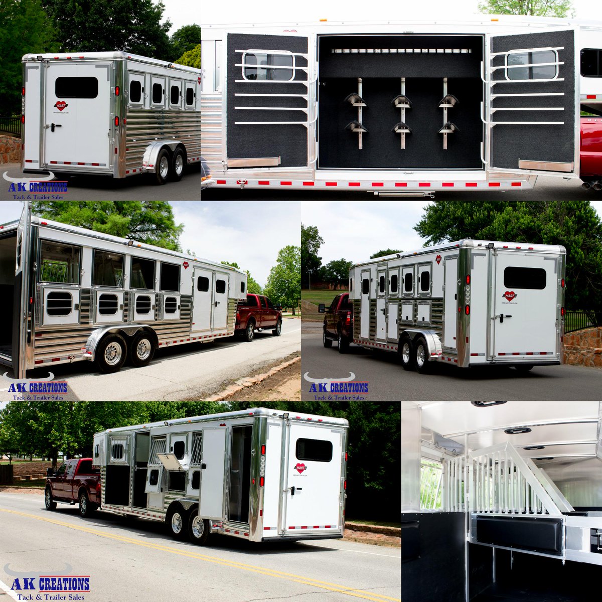 harttrailers's tweet photo. Sweet #harttrailer on the way to AK Creations Tack &amp; Trailer Sales!  #Tradition #Smarttack #harttrailer http://t.co/pmZ673HHCu