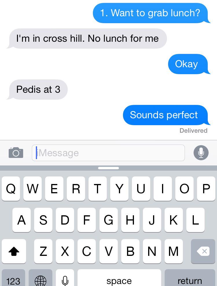 meganemeadows's tweet photo. daddy speaks my love language so well #pedidate π
π» http://t.co/DtAAgimgzf