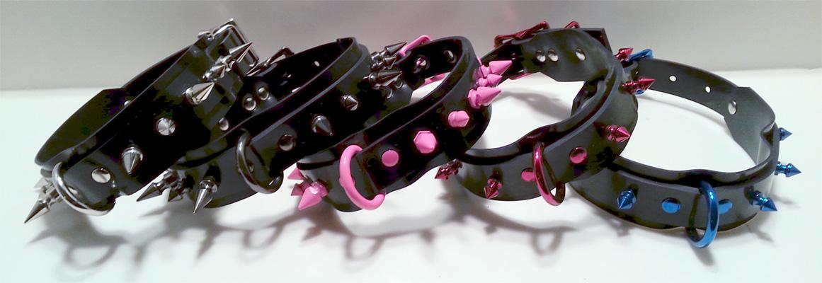 gBlazeWear's tweet photo. I haven't used spikes in a while...so I ended up with these #spikecollar http://t.co/QGfmwGNnTL