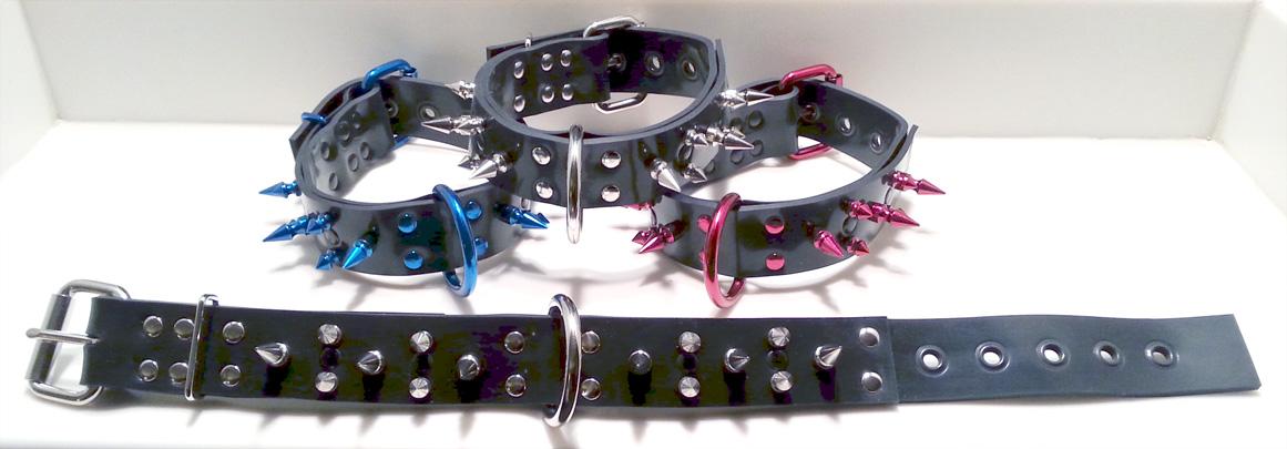 gBlazeWear's tweet photo. I haven't used spikes in a while...so I ended up with these #spikecollar http://t.co/QGfmwGNnTL