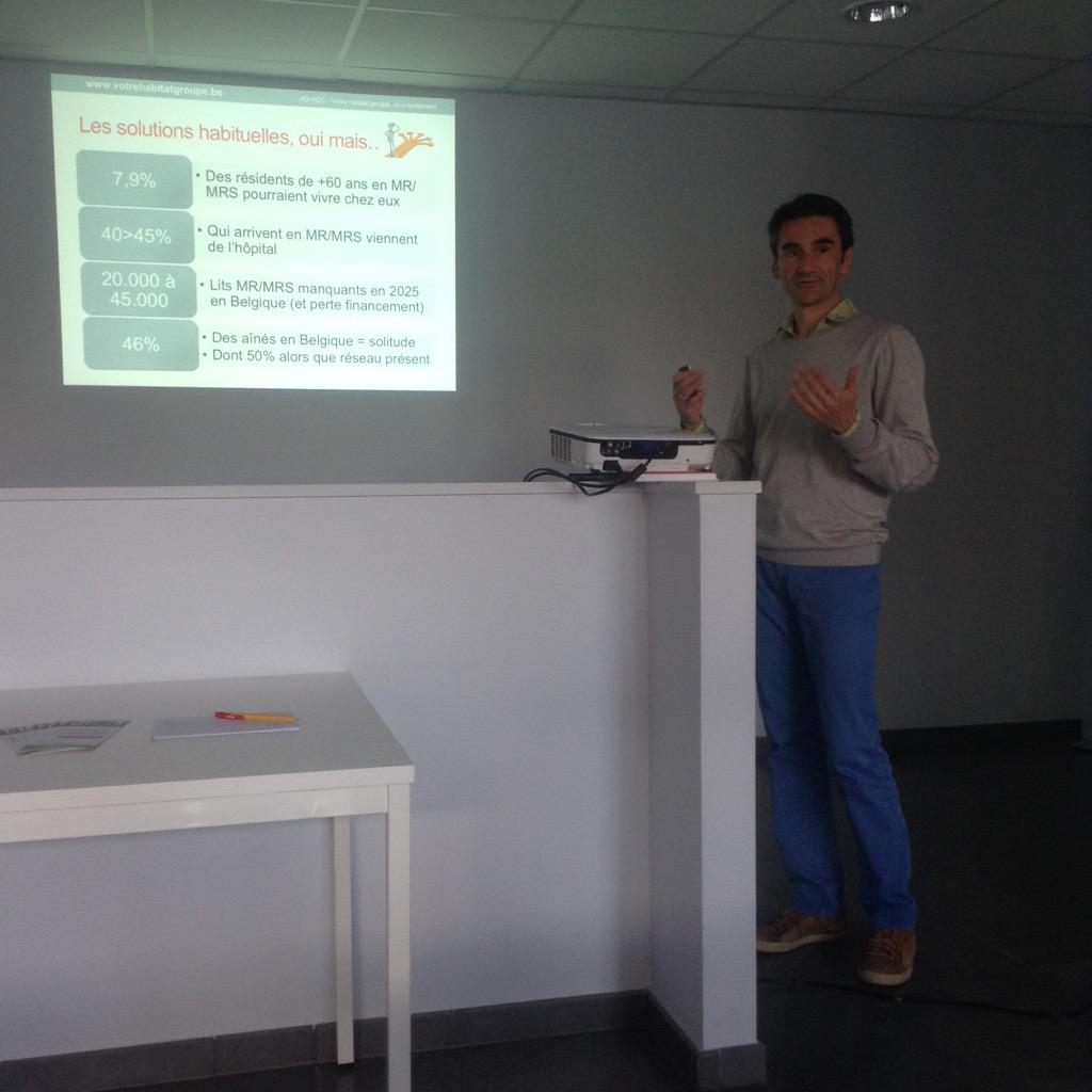 Pierluigi, coworkeur du <a href="/Coworkfactory/">Coworking La Louvière</a> , présente l' #habitatgroupé. Retrouvez le sur votrehabitatgroupe.be