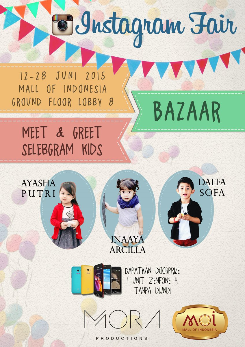 BazaarMora's tweet photo. Bazaar @MallOfIndonesia
Info : 0877.8172.1961
#bazaar #infobazaarjakarta #caribazaar #jakarta #infobazaar #bazaarjkt http://t.co/d26HTssqCs