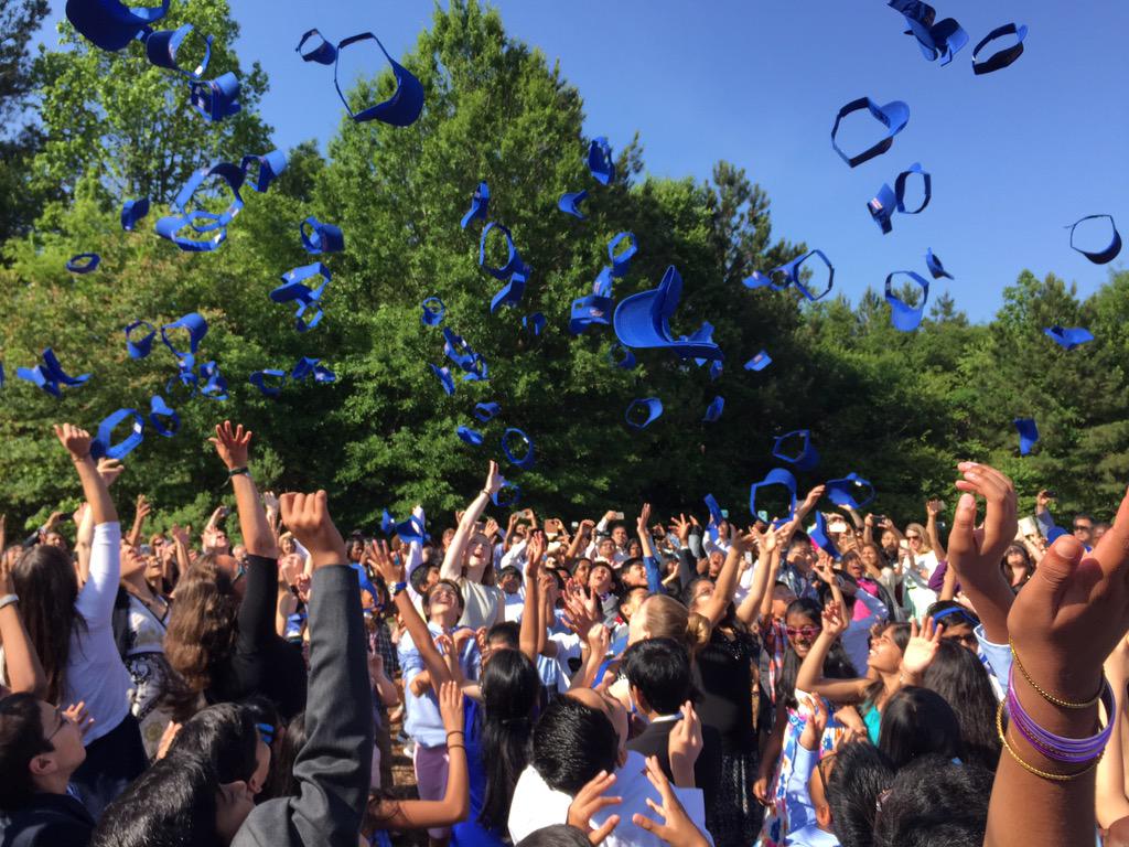 Hats off for a fabulous future for our 5th grade leaders! <a href="/ShakeragElem/">Shakerag Elementary</a>