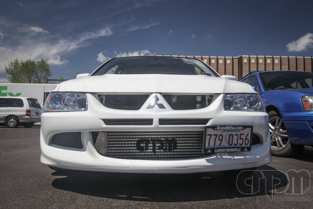 APMTuned's tweet image. Check out one of our recent EVO Builds!
Here's a glimpse into the mod-list:
- APM Tuned Evo 8/9 FMIC system