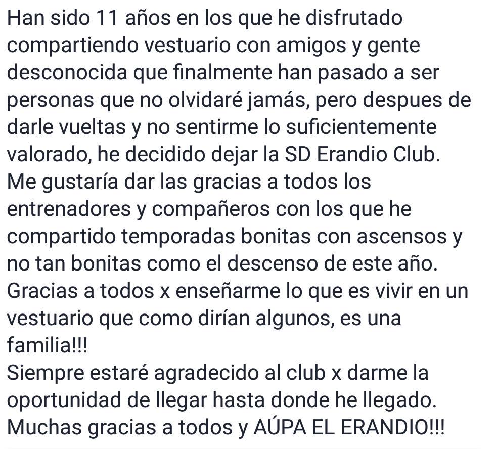 AkierMollinedo7's tweet photo. Gracias por todo y AÚPA EL ERANDIO!!! http://t.co/zktuNcq68i