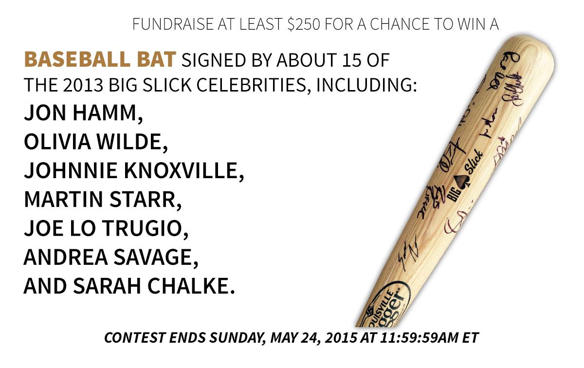 BigSlickKC's tweet image. Up for grabs this week #signedbat Don't miss your chance to bowl! emfl.us/QWLd @ChildrensMercy #bigslickkc