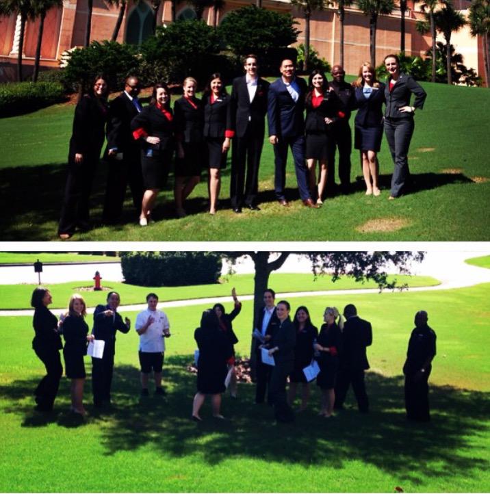 Our JW Marriott hosts a daily rehearsal outside in the sunshine. Be part of the team: jobs.marriott.com.