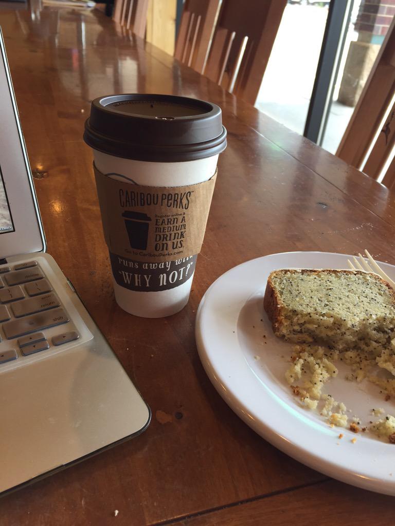 kelmccourtney's tweet photo. It's my #bouday! Thanks @Caribou_Coffee for the 'bouday drink!! http://t.co/HiTFMadMHu